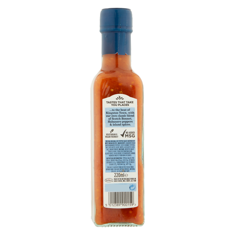 Encona Hot Pepper Sauce, 220ml