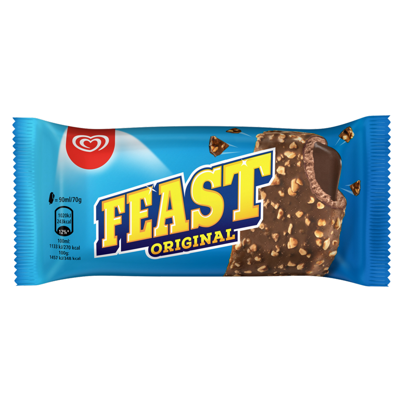 Feast Chocolate Ice Cream Lolly, 92ml