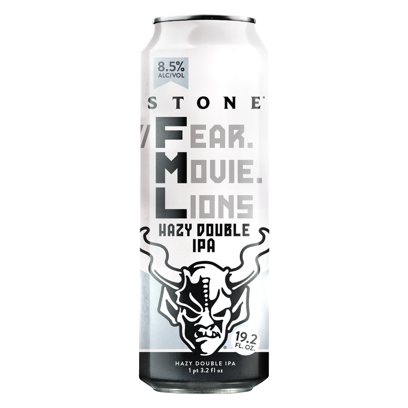 Stone Brewing Fear.Movie.Lions Double IPA Single 19.2oz Can