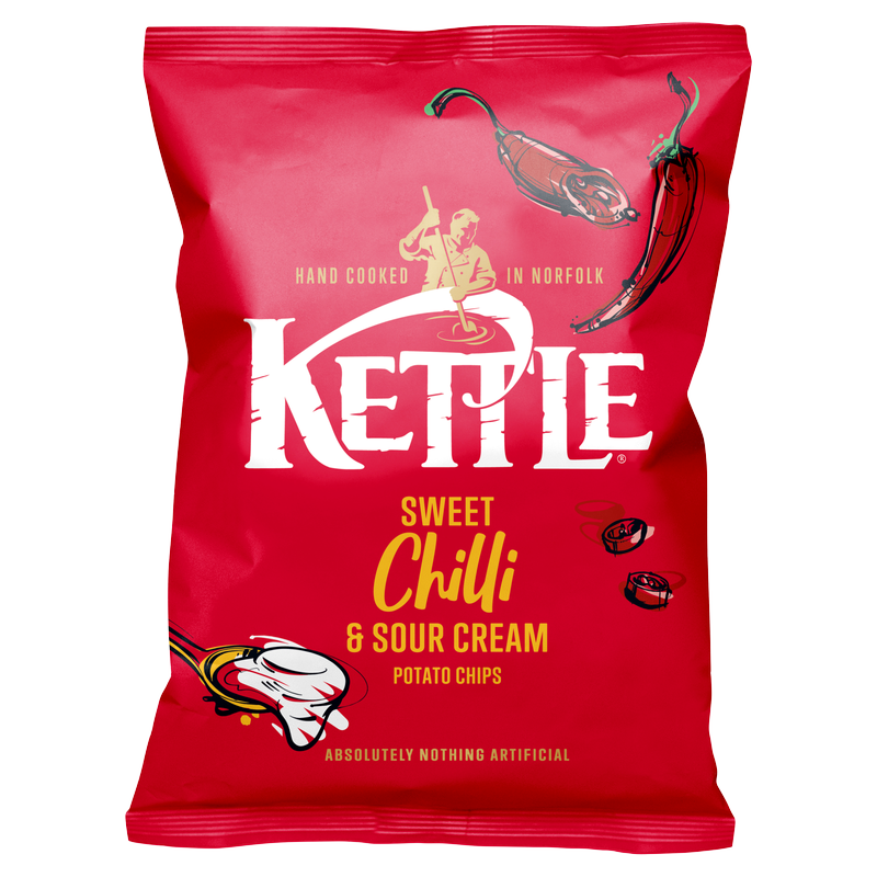 Kettle Sweet Chilli & Sour Cream, 130g