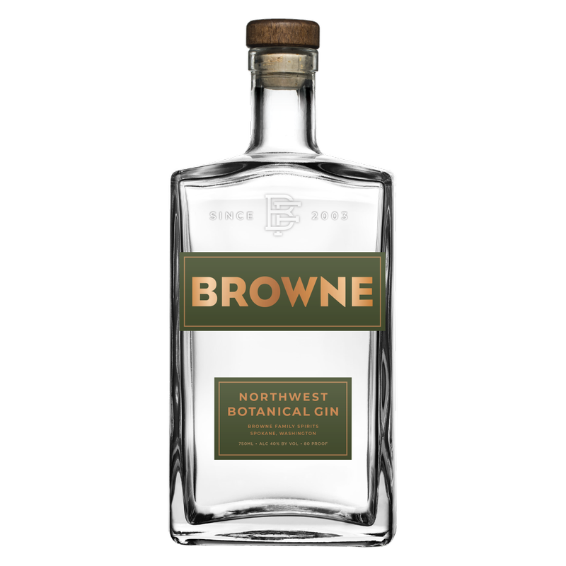 Browne Family Northwest Botanicals Gin 750ml (90 proof)