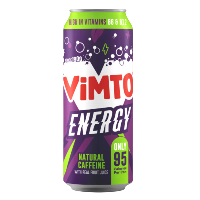 Vimto Original Real Fruit Energy Drink, 500ml