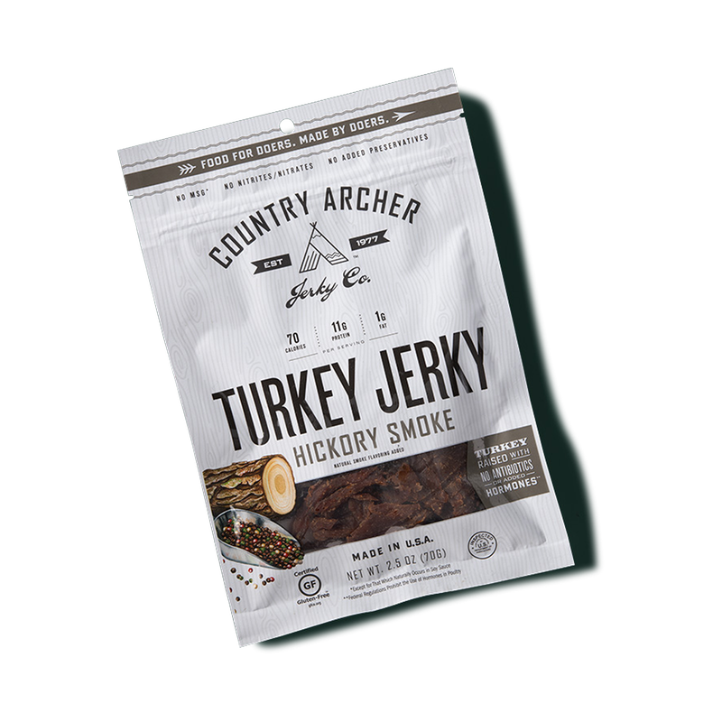 Country Archer - Hickory Smoked Turkey Jerkey