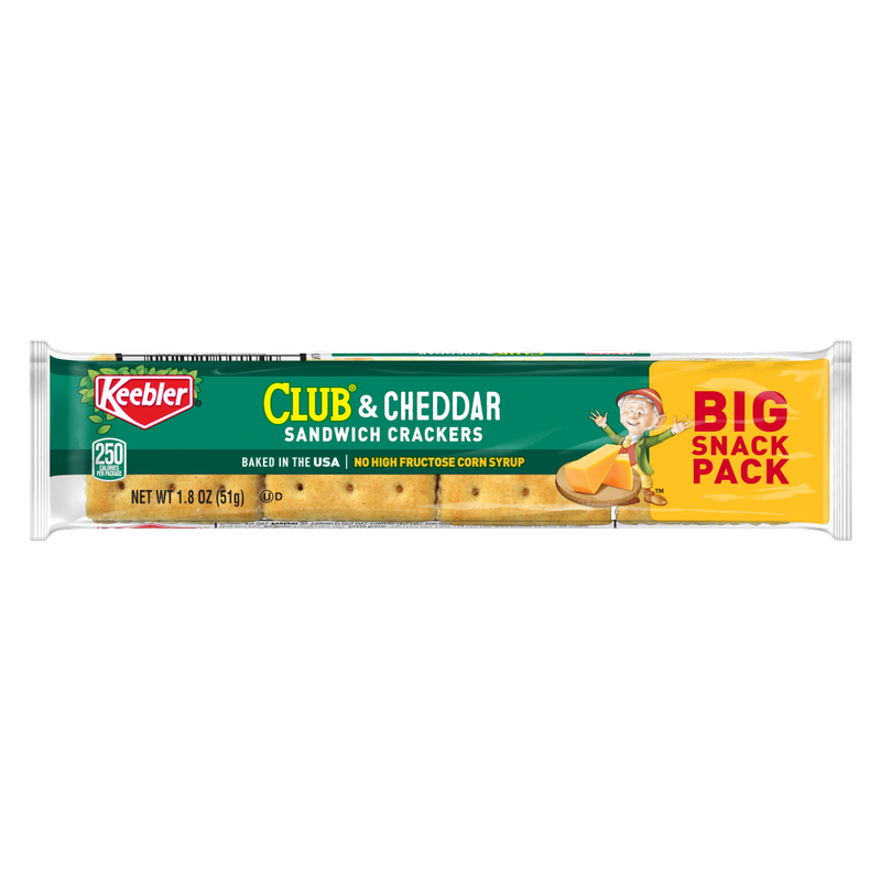 Keebler® Club® Crackers with Cheddar Cheese, 1.8 oz