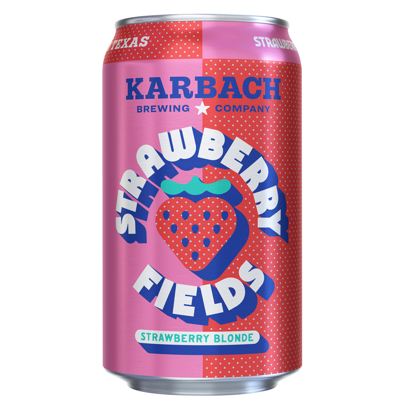 Karbach Brewing Strawberry Fields Blonde Ale 6pk 12oz Can 8.5% ABV