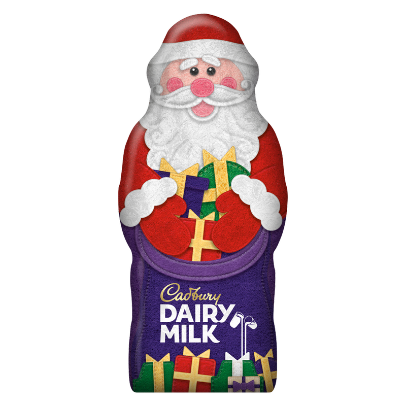 Cadbury Dairy Milk Hollow Santa, 100g