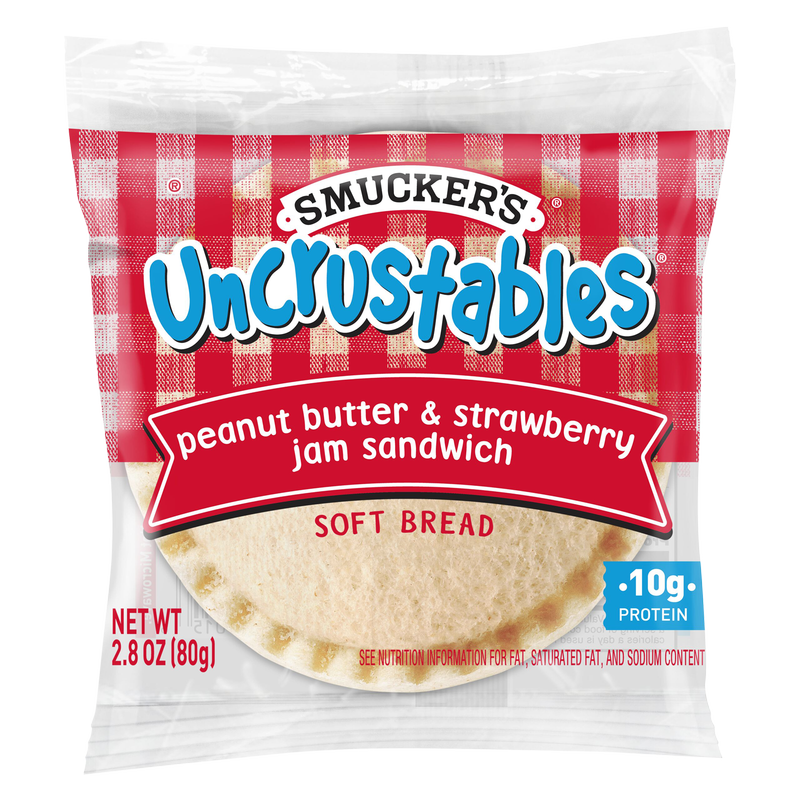 Smucker's Frozen Uncrustables PB & Strawberry on Wheat 1ct 2.6oz