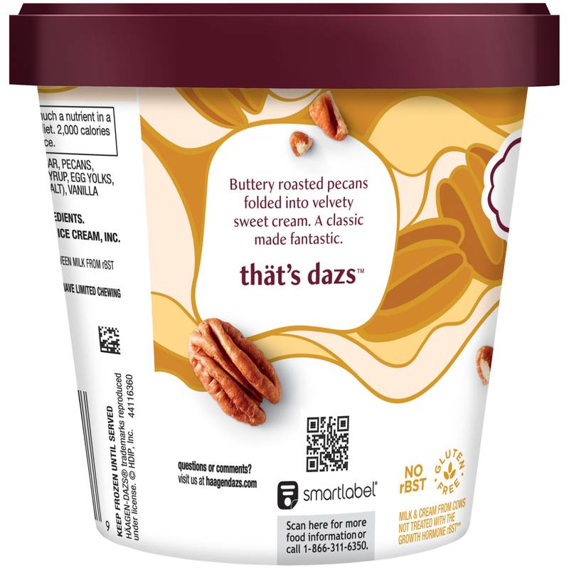 Haagen-Dazs Butter Pecan Ice Cream Pint