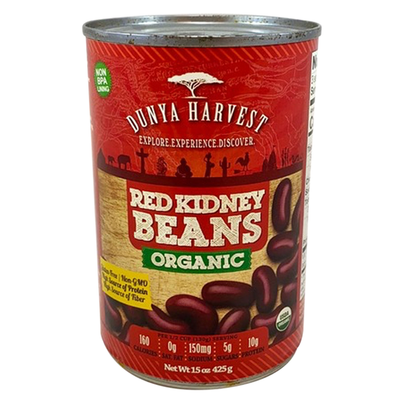 Dunya Harvest Organic Red Kidney Beans 15oz