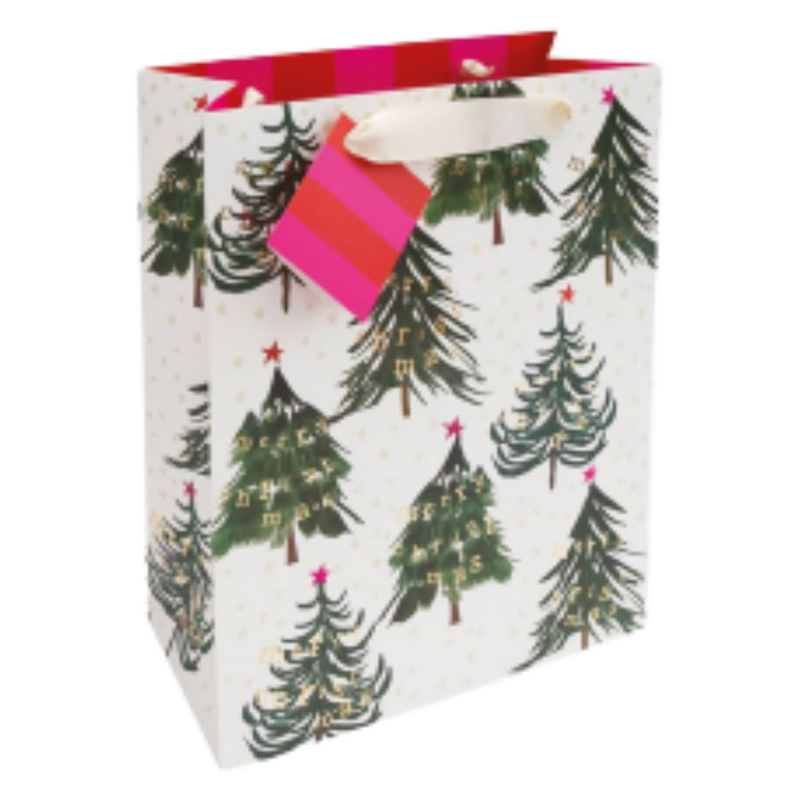 Caroline Gardner Tree Gift Bag, 1pcs