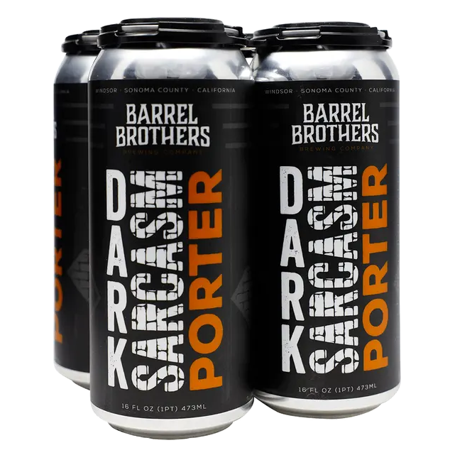 Barrel Brothers Dark Sarcasm Porter 4pk 16oz