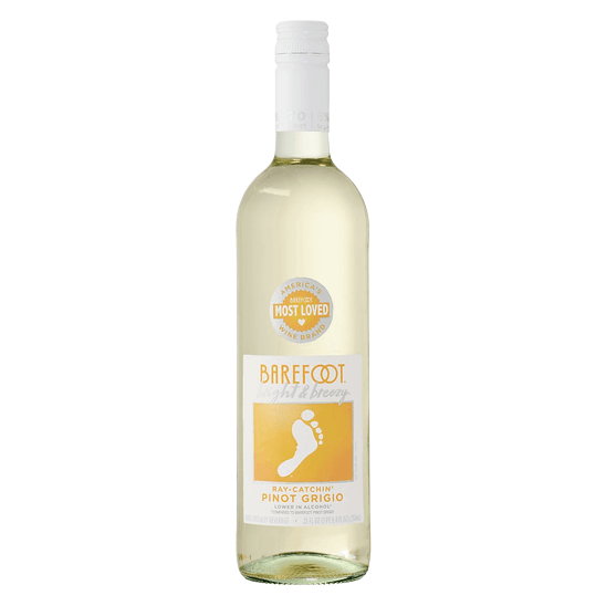 Barefoot Pinot Grigio Bright & Breezy 750ml