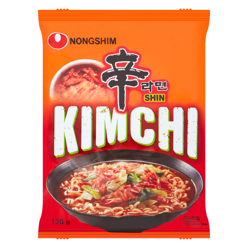 Nongshim Kimchi Ramyun (Packet Noodle), 120g
