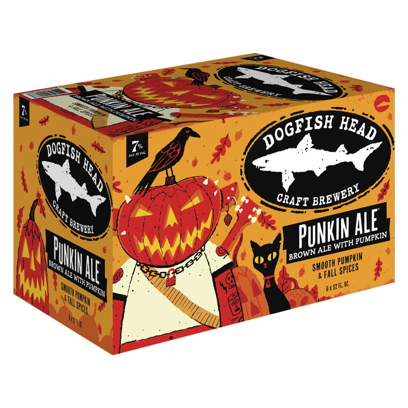 Dogfish Head Punkin Ale 6pk 12oz Can 7.0% ABV