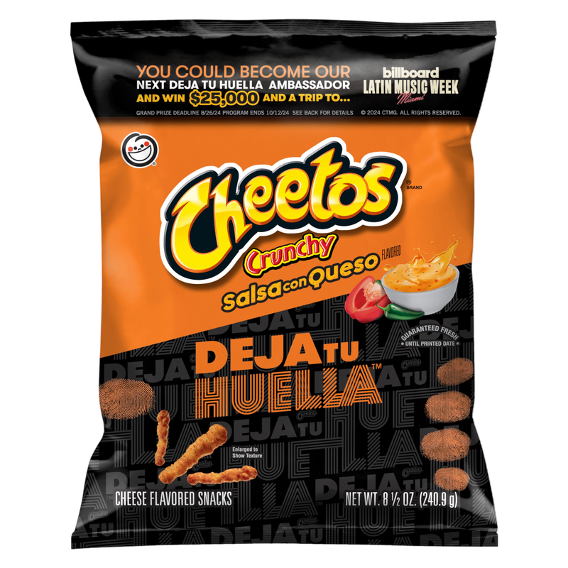 Cheetos Crunchy Salsa Con Queso, 8.5oz