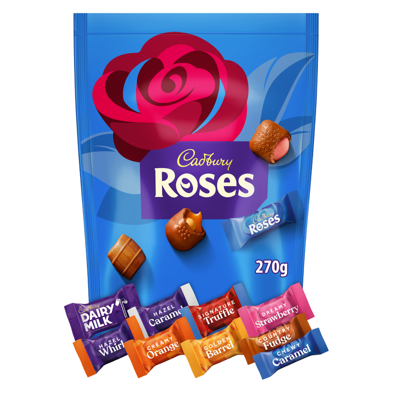 Cadbury Roses Pouch, 270g