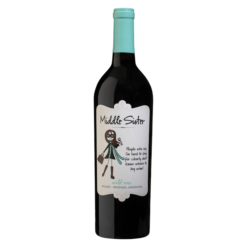 Middle Sister Wild One Malbec 750ml 13.5% ABV