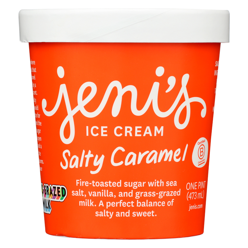 Jeni's Salty Caramel Ice Cream 16oz