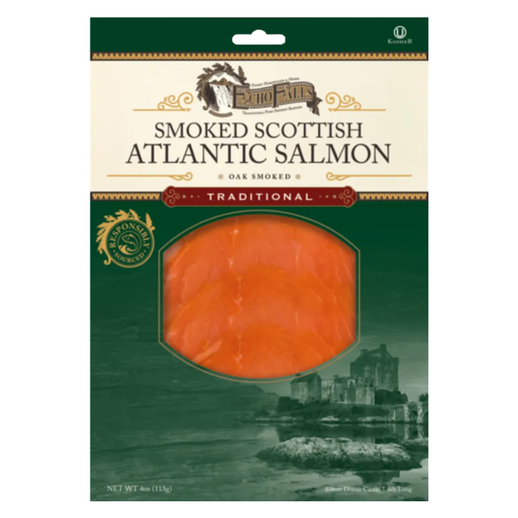 Echo Falls Scottish Smoked Salmon - 4oz