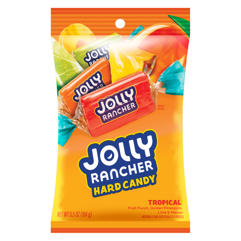 Jolly Rancher Hard Candy Tropical, 184g