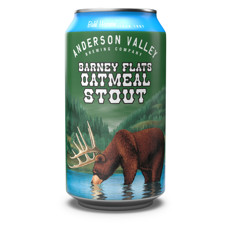 Anderson Valley Brewing Barney Flats Oatmeal Stout (6PKC 12 OZ)