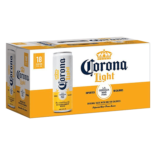 Corona Light 8pk 12oz Can 4% ABV
