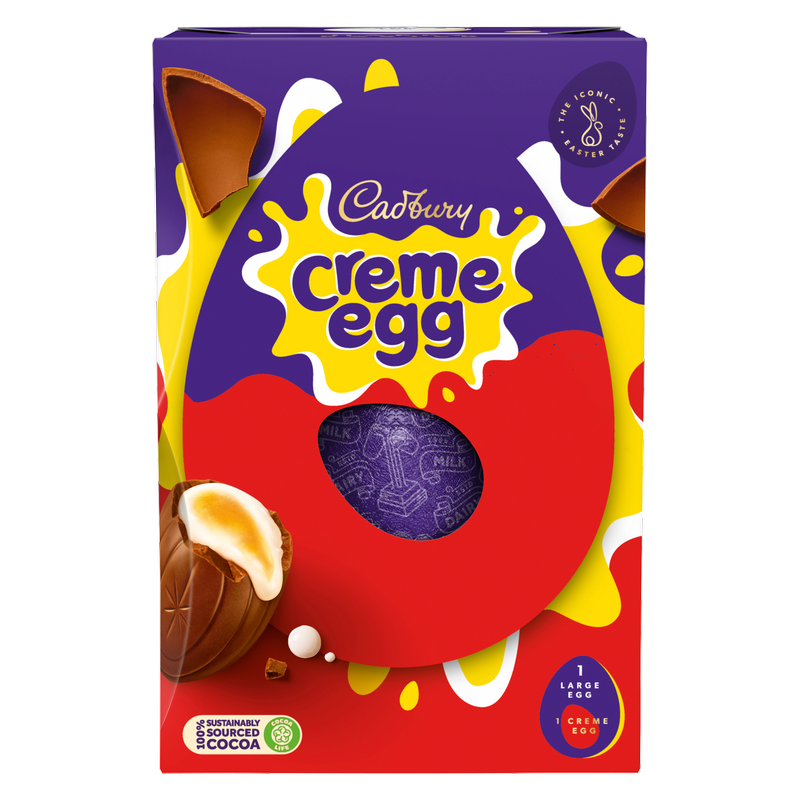 Cadbury Crème Egg Large Egg, 195g