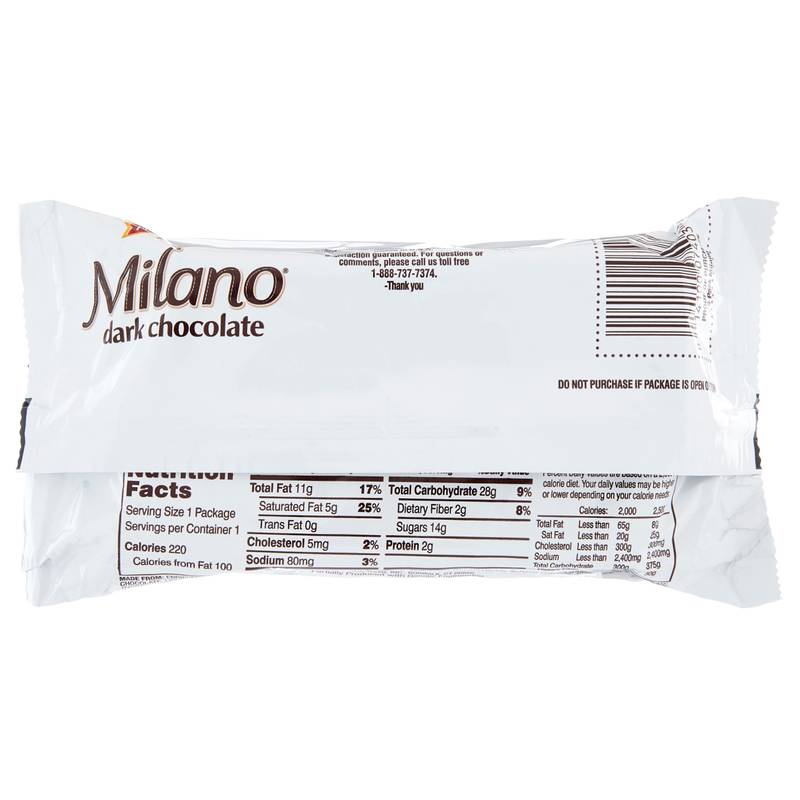 Milano Cookies Dark Chocolate 4ct