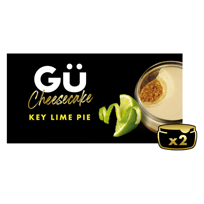 Gu Punchy Peruvian Key Lime Pies, 2 x 78g