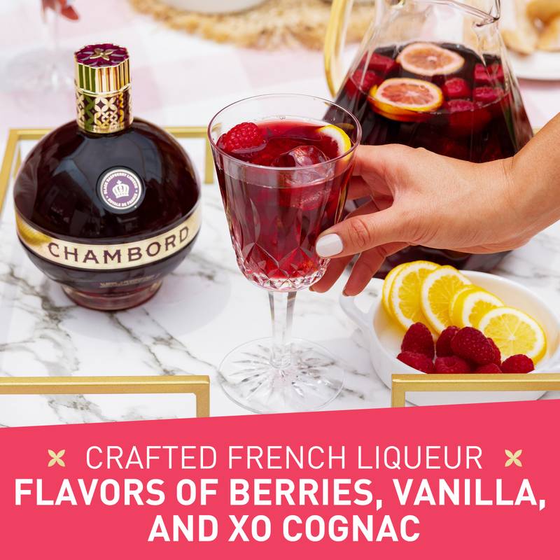 Chambord Black Raspberry Liqueur 750ml (33 Proof)