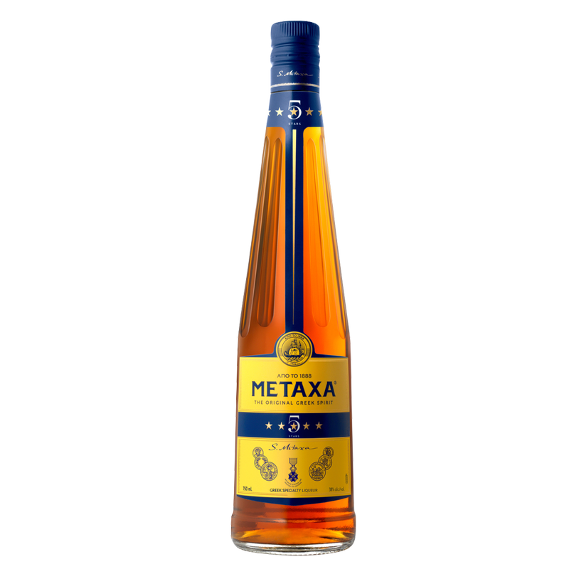 ​Metaxa 5 Stars Greek Brandy 750 ml
