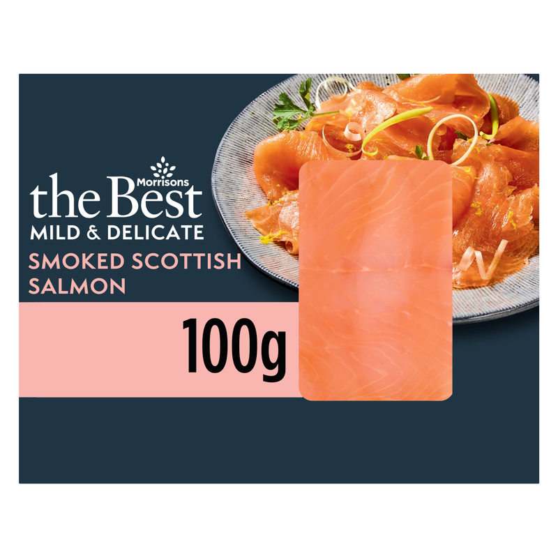 Morrisons The Best Mild Smoked Salmon, 100g