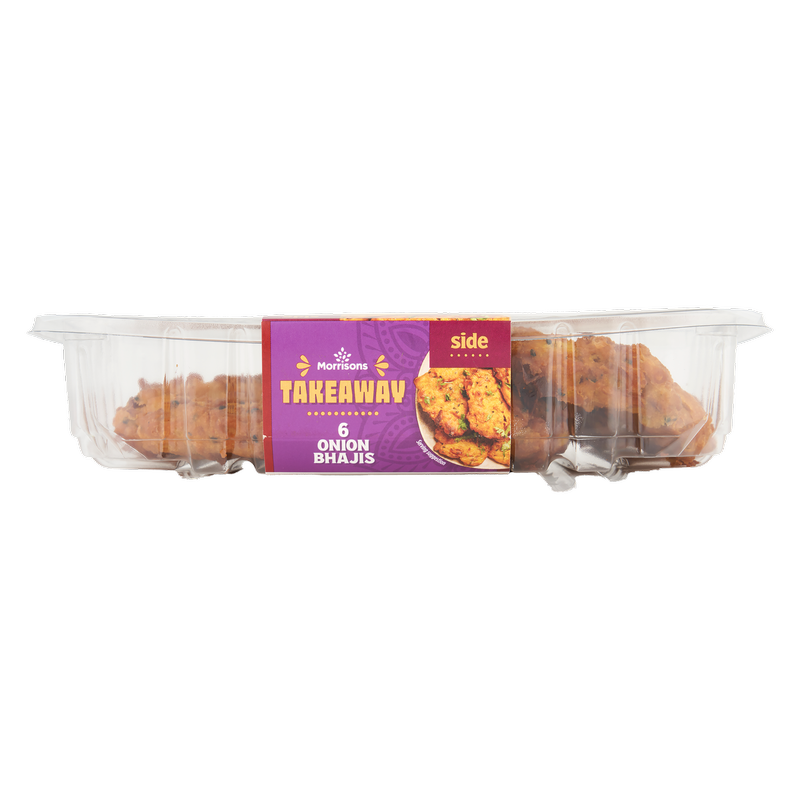 Morrisons Indian Takeaway Onion Bhajis, 300g