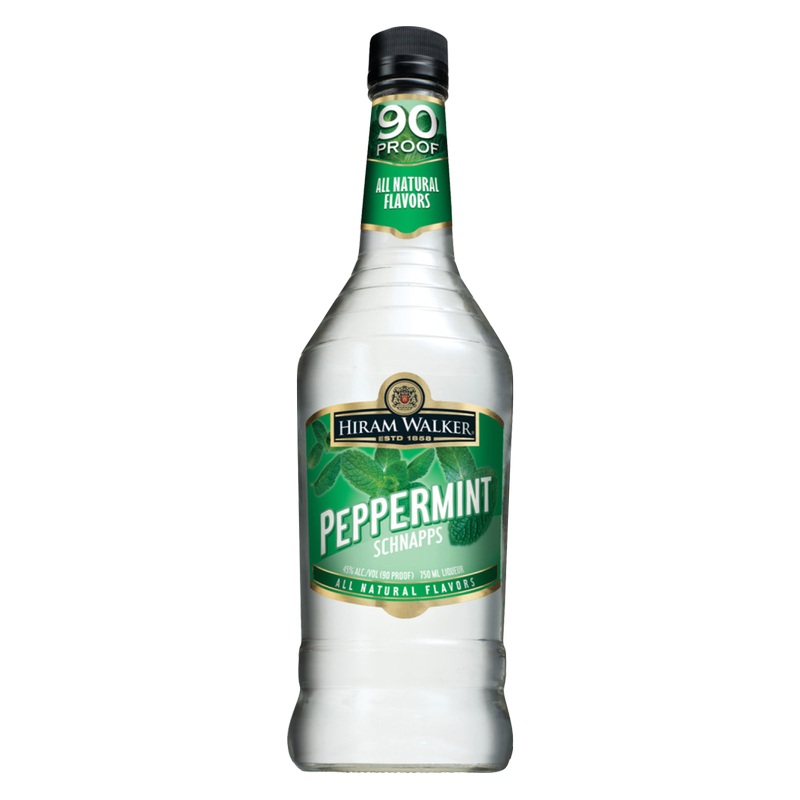 Hiram Walker Peppermint 750ml (90 proof)