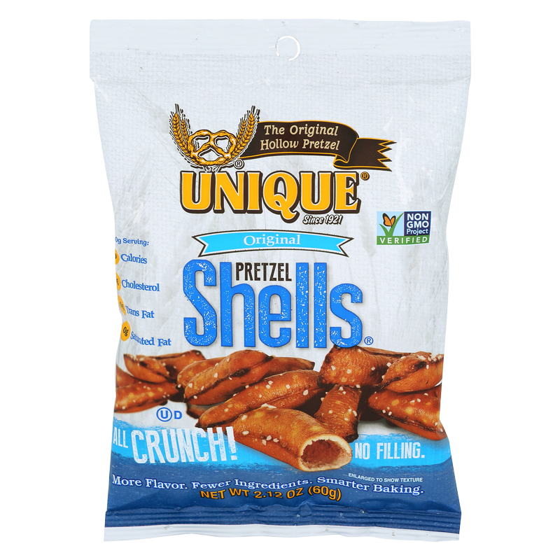 Unique Snacks Pretzel Shells Original 2.12oz