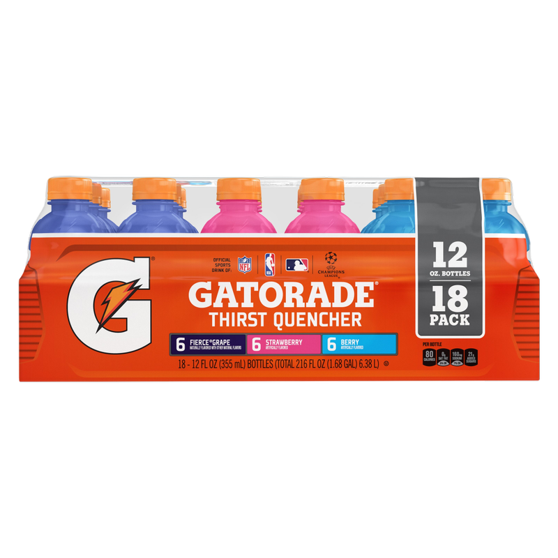 Gatorade Variety Pack 18pk 12oz