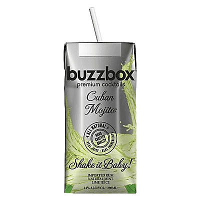 Buzzbox Cuban Mojito Cocktail 200ml