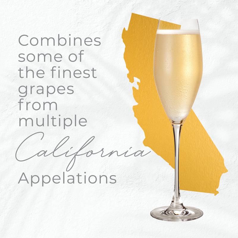Korbel Brut California Champagne Sparkling Wine 750ml