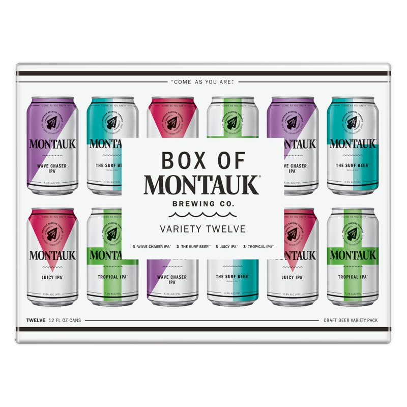 Montauk Box of Montauk Variety 12pk 12oz Can 6.4% ABV