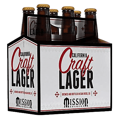 Mission Brewery California Craft Lager 6pk 12oz Btl