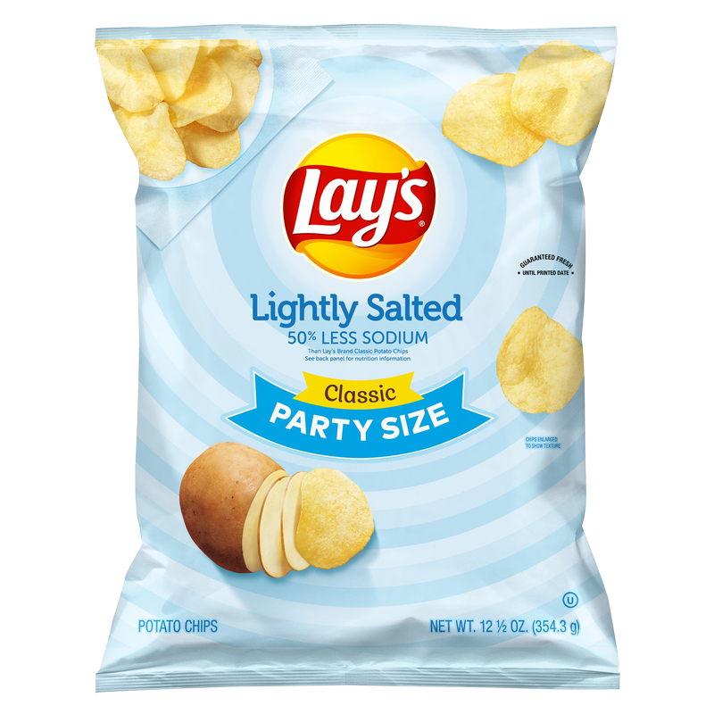Lays Lightly Salted Potato Chips 12.5oz