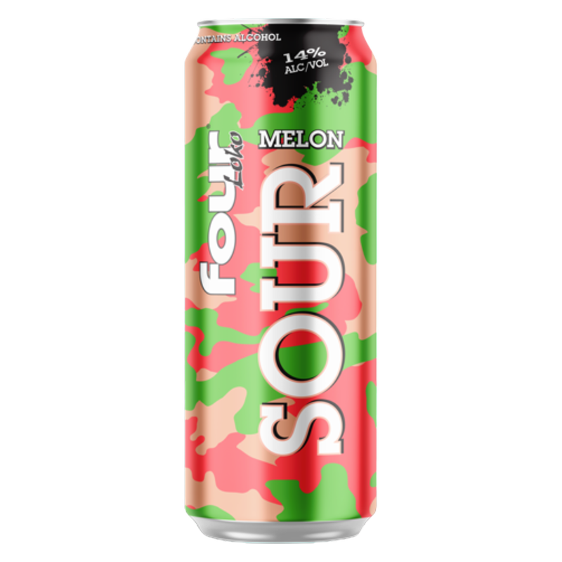 Four Loko Sour Melon 23.5oz Can 14.0% ABV