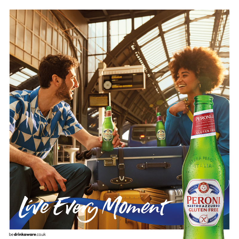 Peroni Nastro Azzurro Gluten Free, 4 x 330ml