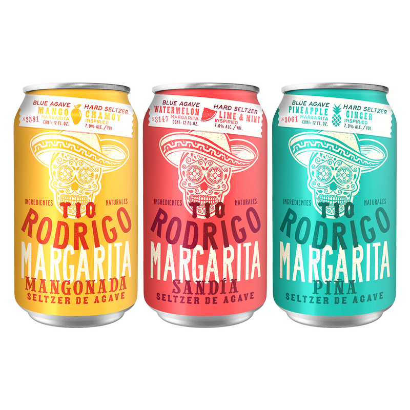 Tio Rodrigo Margarita Seltzer Variety Pack 12pk 12oz Cans