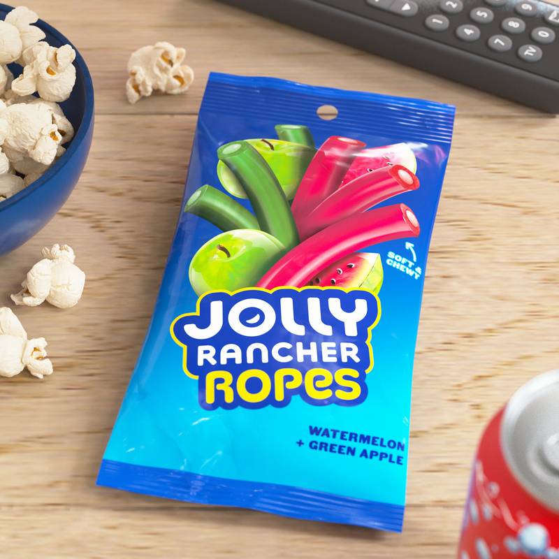 Jolly Rancher Ropes Watermelon & Green Apple, 6 oz