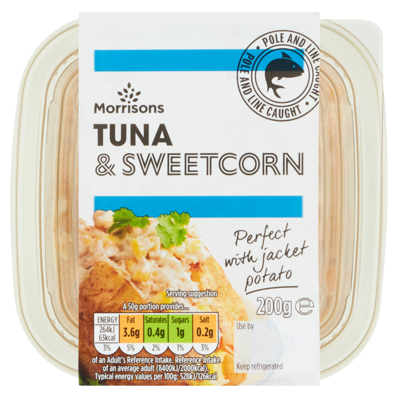 Morrisons Tuna & Sweetcorn Salad, 200g