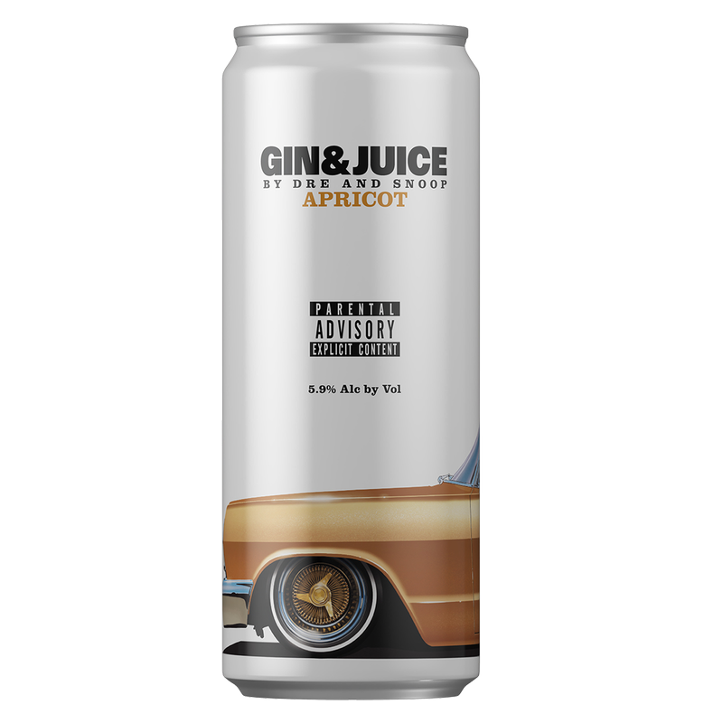 GIN & JUICE Apricot 4pk 355ml Can 5.9% ABV