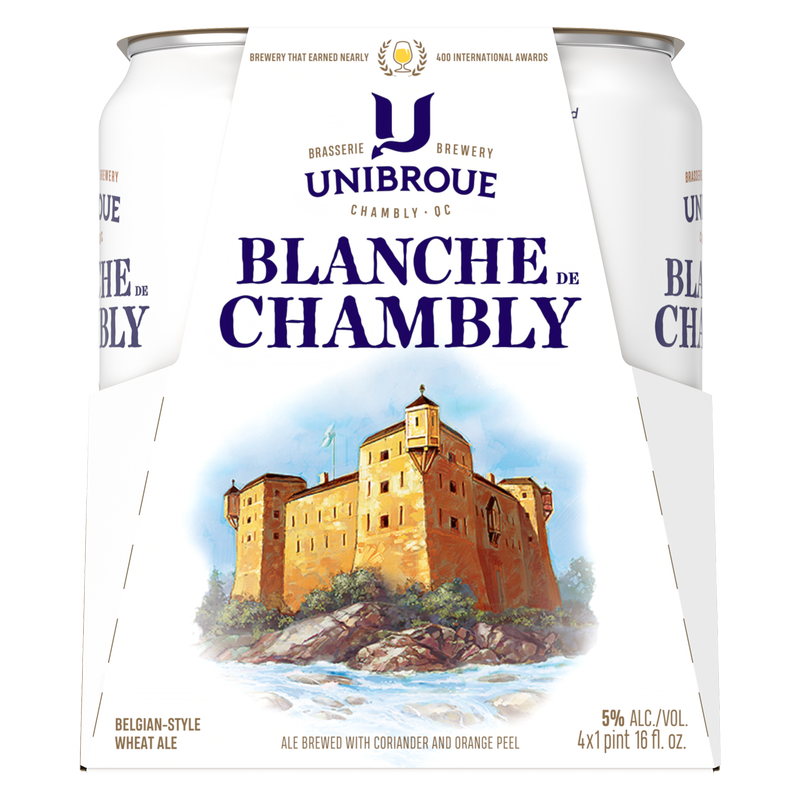 Unibroue Blanche de Chambly 4pk 16oz Can