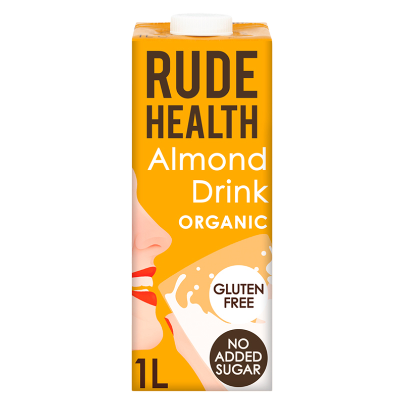 Rude Health Organic Almond Drink, 1L