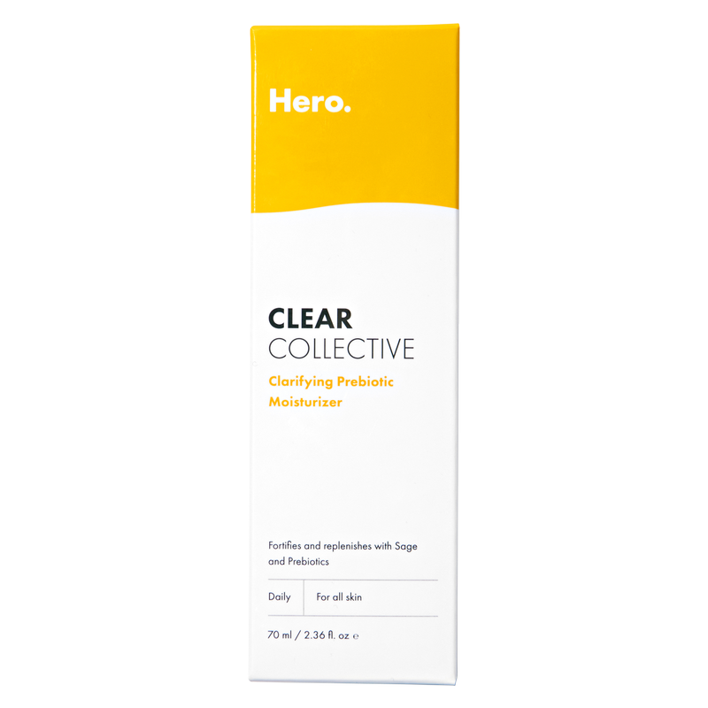 Hero Cosmetics Clear Collective Prebiotic Moisturizer 2.36oz